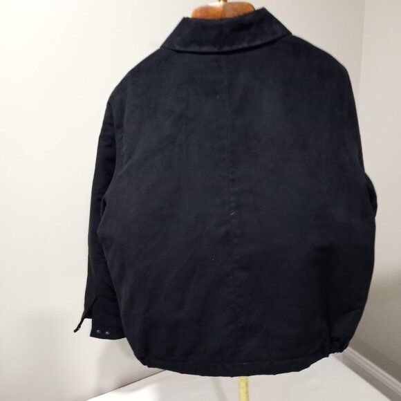 WEATHERPROOF DARK BLUE MICROFIBRE QUILTED BOMBER-STYLE JACKET MEN SIZE XL - Picture 8 of 11